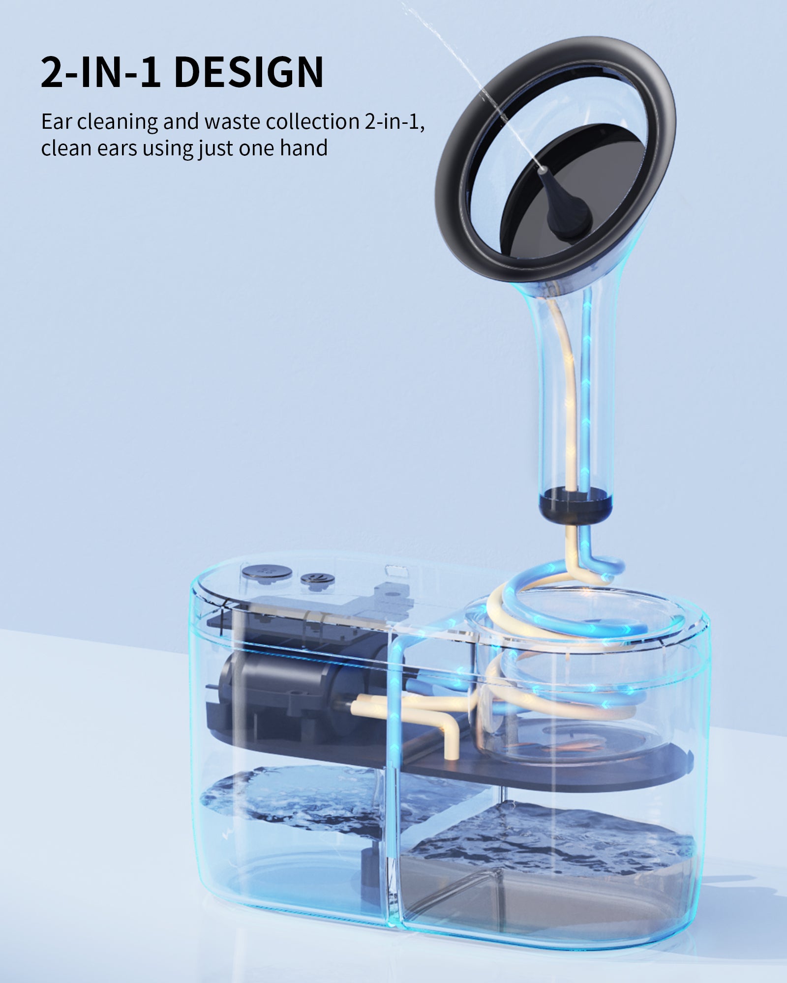 KAUGIC Water Powered Ear Cleaner