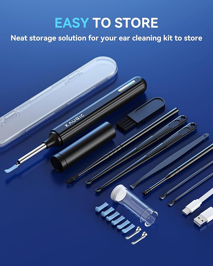 KAUGIC Ear Wax Removal Tool With Camera