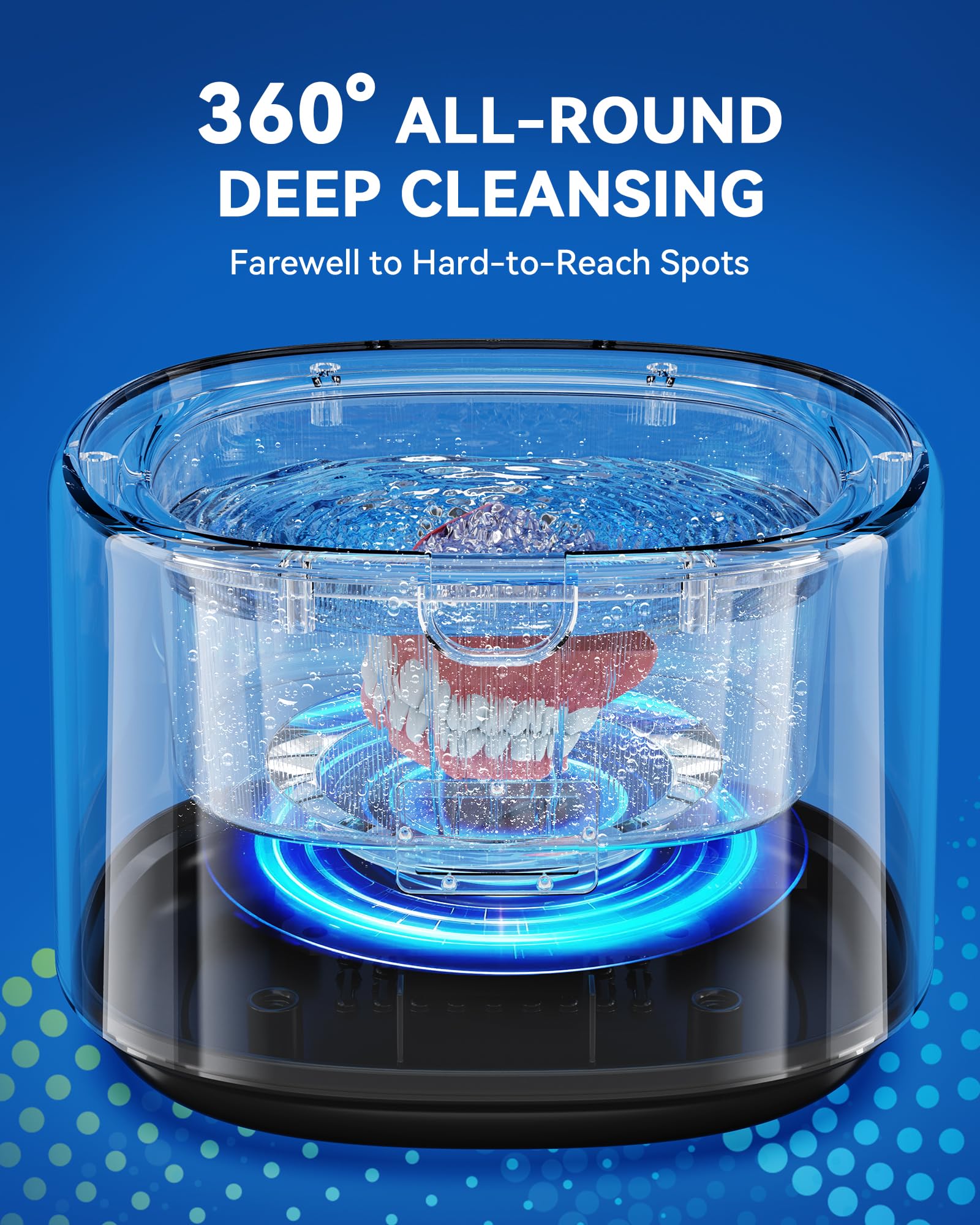 KAUGIC Ultrasonic Retainer Cleaner