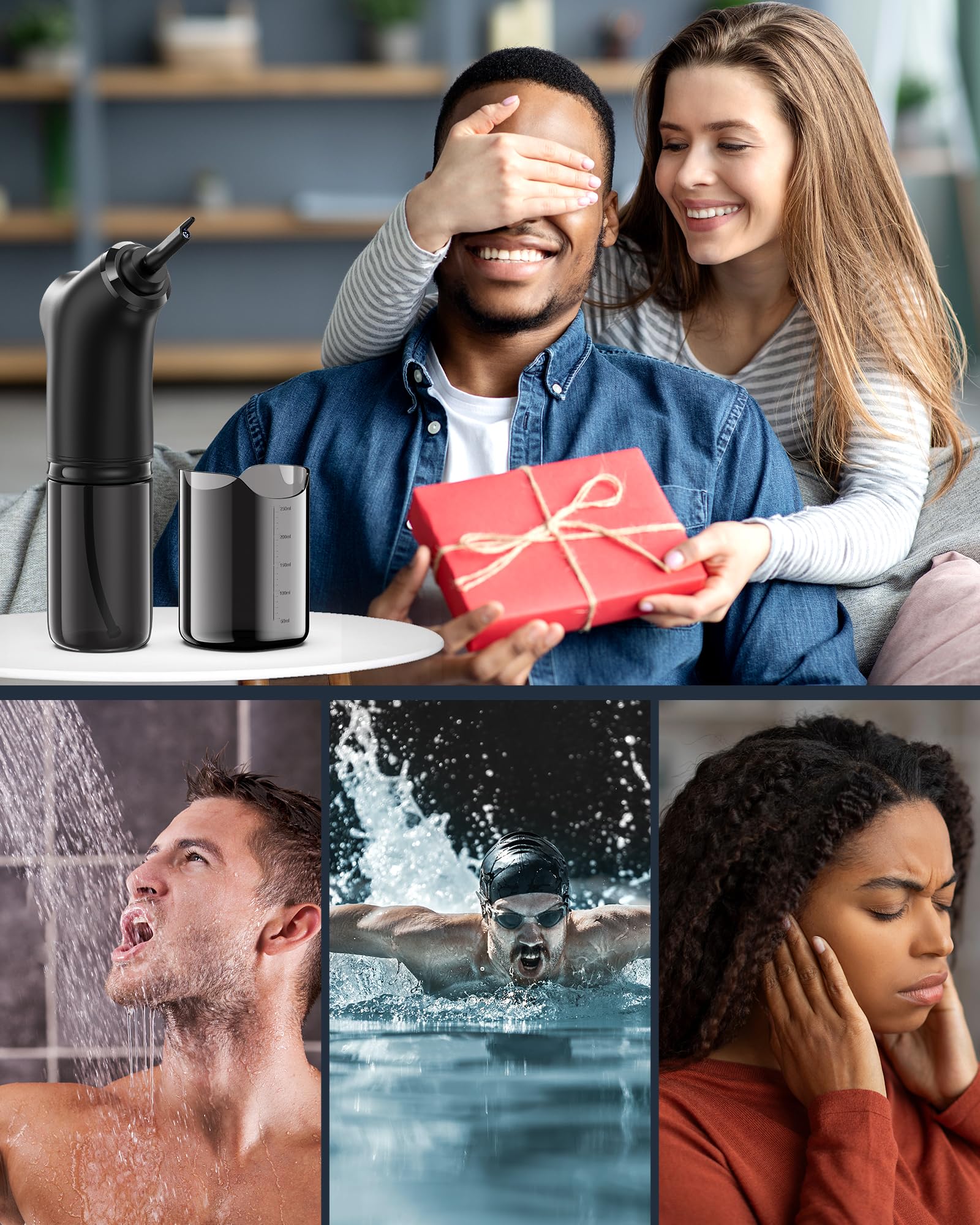 KAUGIC Water Powered Ear Cleaner with Camera
