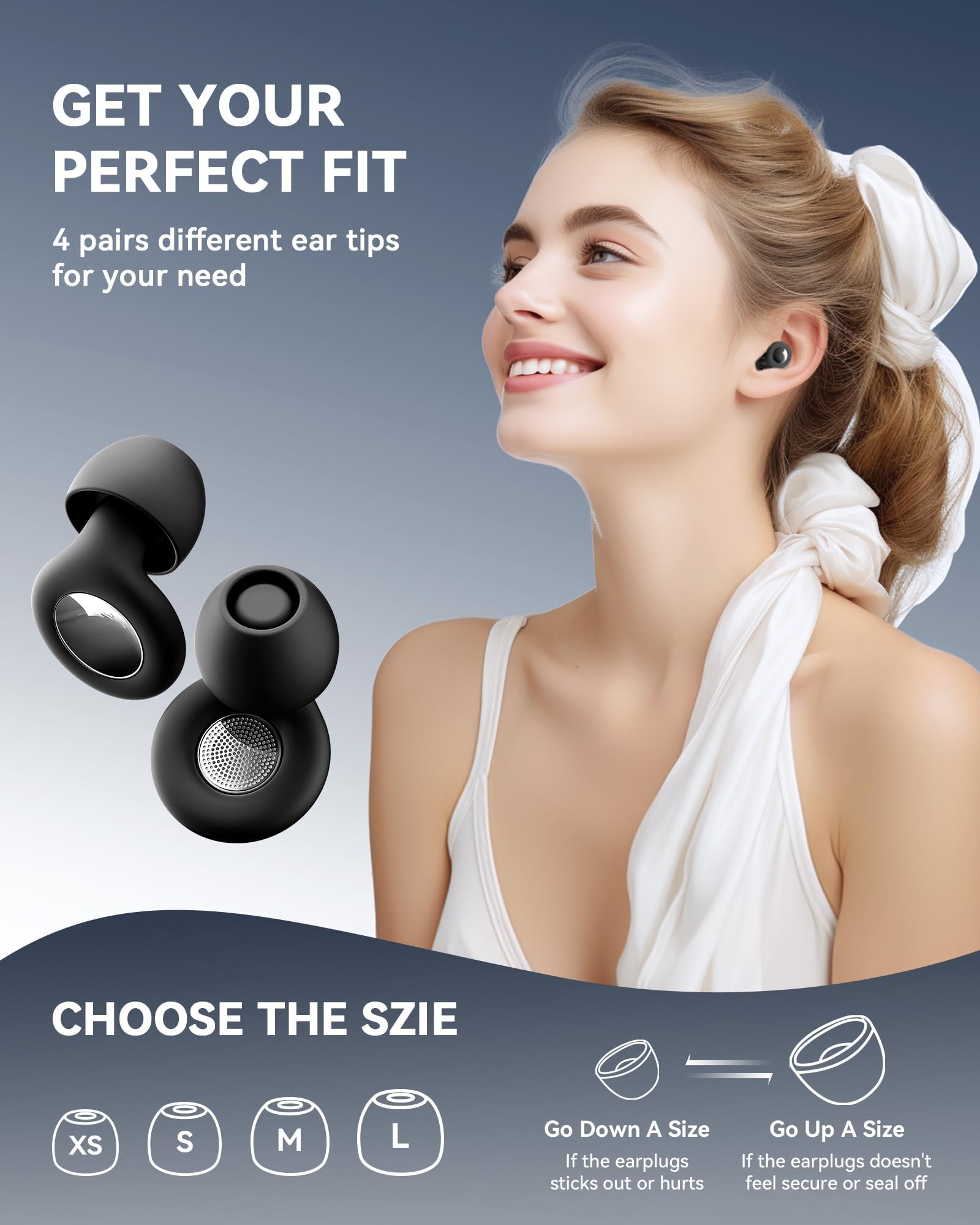 KAUGIC Ear Plugs for Sleeping