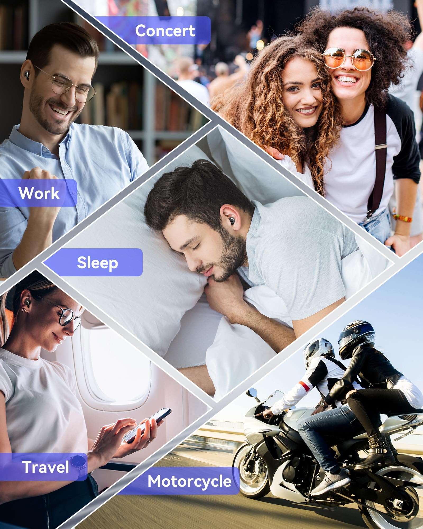 KAUGIC Ear Plugs for Sleeping